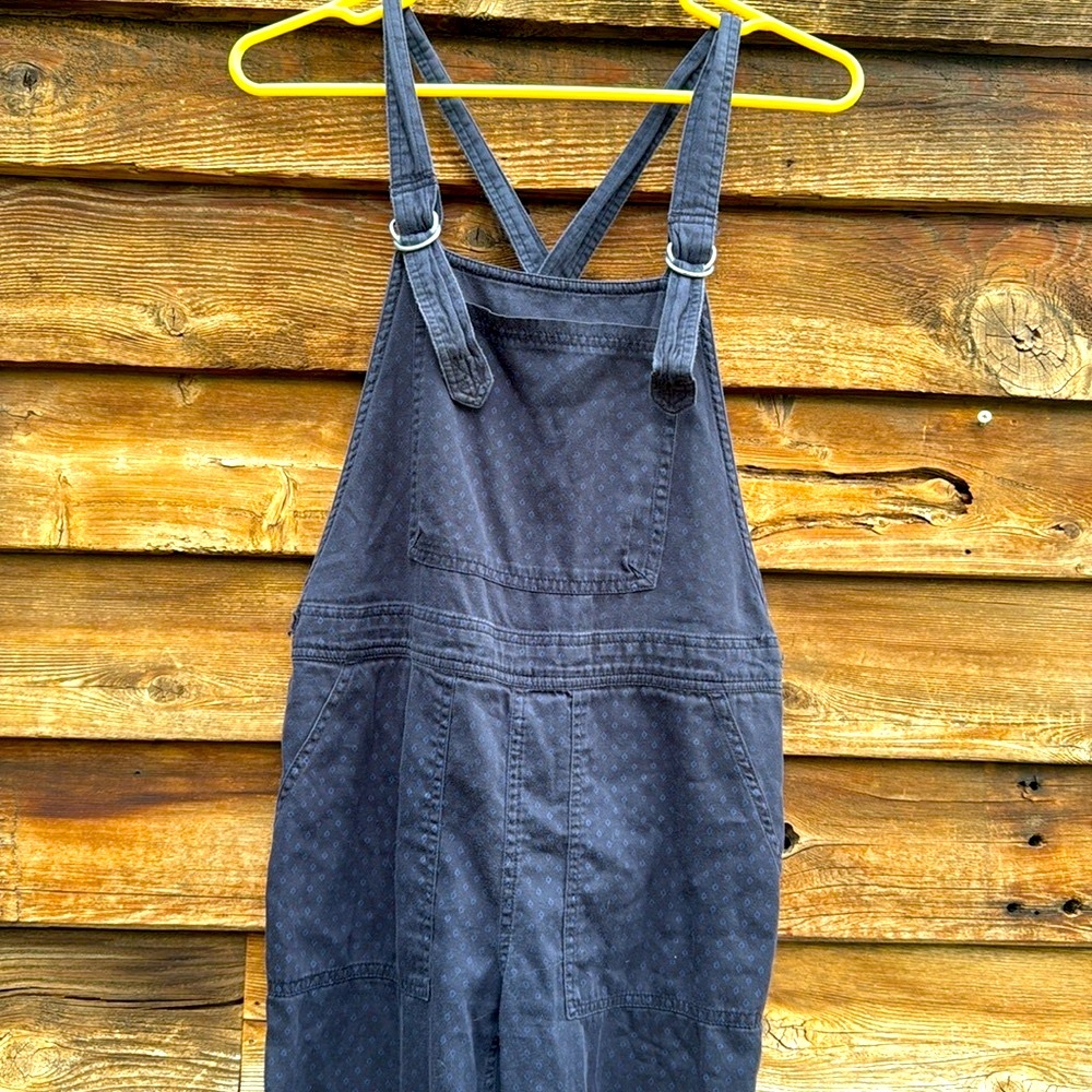 Obey Charcoal Denim Overalls 100% cotton